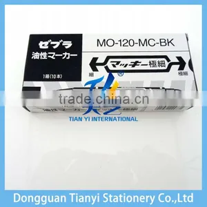 ZEBRA Marker Pen MO-120-MC-BK thumbnail-1