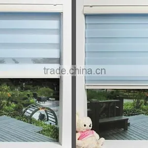 Double Layer Manual Zebra Blind For Living Room /living Room Curtains thumbnail-1