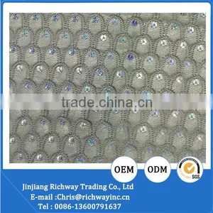 Fashion Design Sequin Embroidery Fabric thumbnail-1