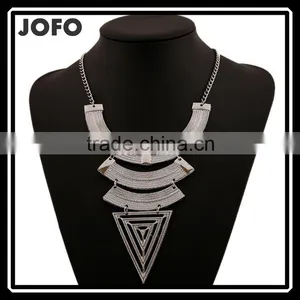2016 Hot Vintage Geometric Triangle Jewelry Making Supplies Necklace thumbnail-1