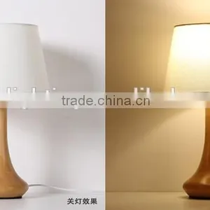 LED Wood Table Lamp Hot Sale Outstanding Designer Led Table Lamps LED Wood Table Light JK-879-17 thumbnail-1