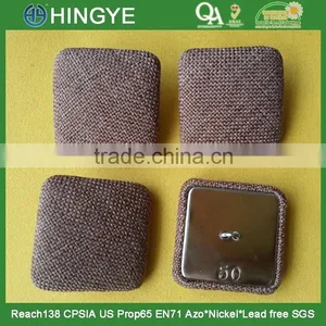 2015 New Arrival Square Shape Fabric Cover Button for Garments thumbnail-2