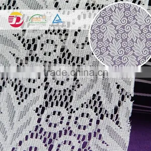 Wholesale High Quality 100 Poly a Wedding Embroidery Thin Lace Fabric for Dress thumbnail-2