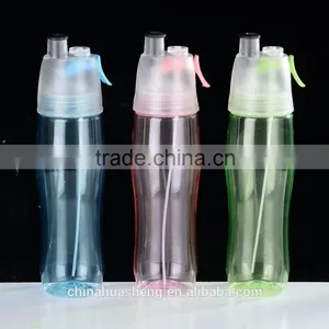 740ml PC Clear Mist &sip Water Bottle Tritan Mist Bottle BPA Free Spray Bottle thumbnail-2