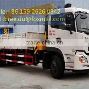Chinese Truck Mounted Crane With Optional Chassis Model thumbnail-1