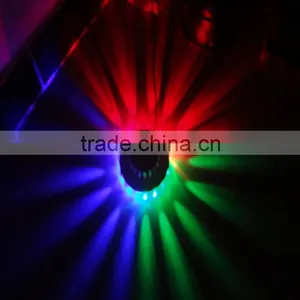 6W Rotating RGB LED Disco Stage Light Effect Party Club Lighting Projector thumbnail-5