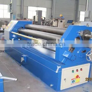 W11F-3X1500 Asymmetric 3-roller Rolling Machine thumbnail-1