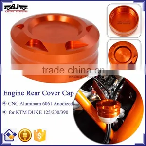 BJ-OC-013C Motorcycle Accessory Wholesale Aluminum CNC Engine Rear Fluid Reservoir Cap for KTM DUKE 125/200/390 thumbnail-1