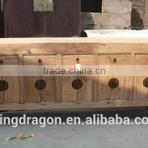 Chinese Antique Drawers Natural Cabinet thumbnail-1