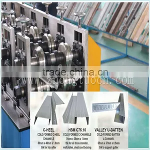 C Purlin Forming Machine,C Channel Truss Roll Forming Machine,C Channel Tile Making Machine thumbnail-2