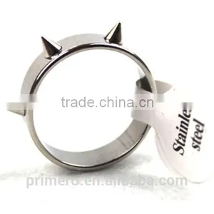 New Arrival 316L Stainless Steel Vintage Rivet Ring For Men Women Fashion Jewelry thumbnail-4