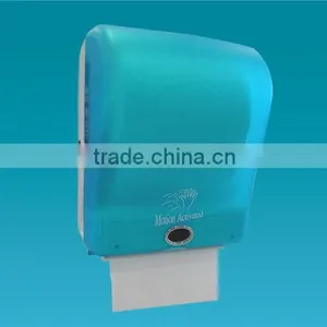 Blue Plastic Electric Automatic Toilet Paper Holder Dispenser, Paper Dispenser Automatic thumbnail-6