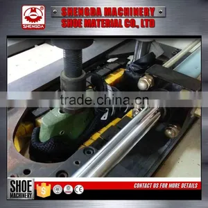 Rotary 8 Stations 8 in 1 Shole Sole Press Machine Industrial Shoe Making Machine thumbnail-3