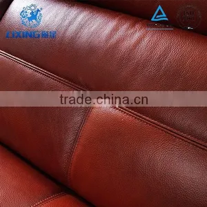 Living Room Corner Luxury European Style Leather Sofa Set thumbnail-5