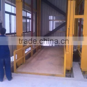 Stationary Hydraulic Scissor Cargo Lift thumbnail-5