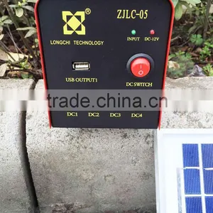 Factory 5W Portable Mini Solar System With Mobile Charger And USB Output thumbnail-2