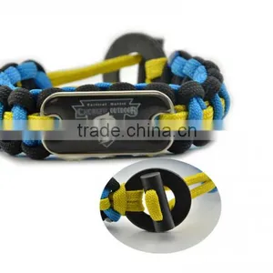 2016 Christmas Gift New Product Flint Fire Stick Paracord Bracelet thumbnail-4