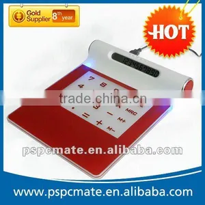 Fashion Mouse Pad With Calculator and 4port Hub for Promotion Use thumbnail-1