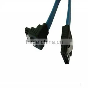 Right Angle(90degree) SATA Cable With Latch thumbnail-1