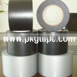 Strong 110 Mic - 400 Mic Black Color Self Adhesive Soft PVC Tape for Pipe Wrapping thumbnail-1