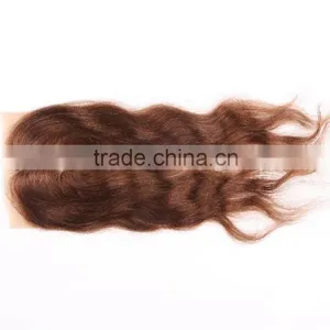 TOP 7A Virgin Peruvian Lace Closure Body Wave Free Middle Part Human Hair Closure Peruvian Body Wave Lace Closure Bleached Knots thumbnail-4