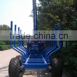 ZM Series Log Trailer Crane ZM8006,8 TonTimber Trailer With Crane,Tractor Mounted Model((1 Ton,3 Ton,5 Ton,8 Ton,10ton,12 Ton) ) thumbnail-1