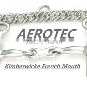 SS Horse Equipment Kimberwicke French Mouth Horse Bits thumbnail-1