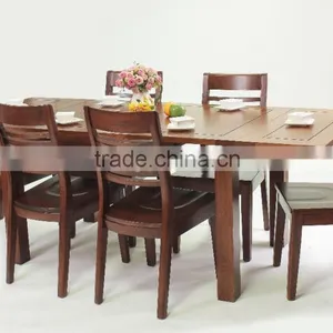 Antique Solid Wooden Extensible Dining /Party Table(DT-515C-OAK) thumbnail-1