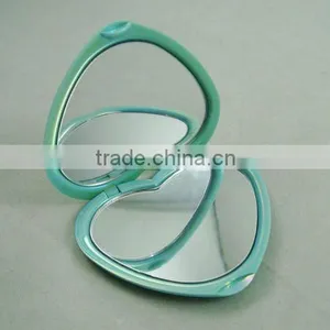 Travel Taking Heart Shape Compact Mirror/cosmetic Mirror/make up Mirror/pocket Mirror/vanity Mirror thumbnail-1