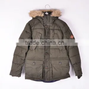 Outwear Windproof Winter Mens Warm Padded Jacket thumbnail-1