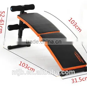 Hot Sale Simple and Convenient Foldable Indoor Fitness Equipment Weight Bench thumbnail-2