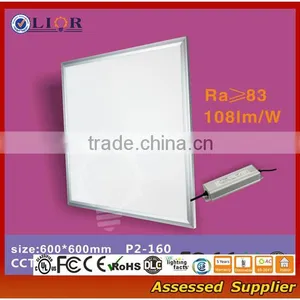 P15A-318 Modern New 600*600mm Up to 115lm/w CE RoHS FCC DLC CERTIFICATED Shenzhen Energy Saving Square Ledpanel Light thumbnail-1