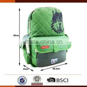 Stylish 600D Student School Bag With Laptop Compartment thumbnail-3