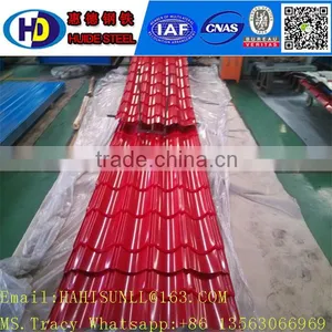 Very Popular and High Quality Roofing Sheet/pre-painted Galvanized Steel Sheet thumbnail-1