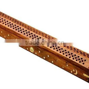 Long Wooden Incense Burners thumbnail-1
