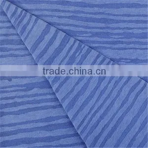 2015Esse Textile Knitted Fabric T/R Striped Burnout Fabric for Clothes thumbnail-1
