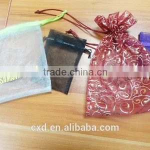 Customized Bags Personalized Organza Bags/pouch for Christmas Day's Candy thumbnail-2