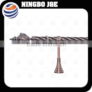 28mm Plating Twist Iron Curtain Rod With Copper Color thumbnail-1