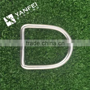 Stainless Steel 304/316 Welded D Ring thumbnail-1