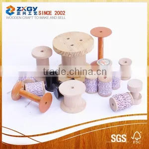 Natural Tools Sewing Accessories Wooden Bobbin Spool thumbnail-1