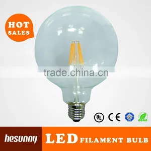 TUV CE ERP Certificated 230v G125 E27 8w Filamento Led Lampadina thumbnail-1