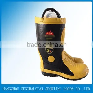 New Development High Quality Men's Firefighter Rubber Boots thumbnail-1