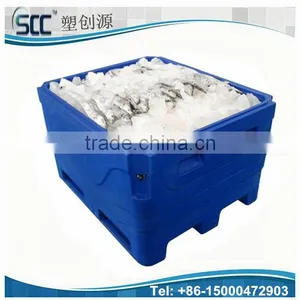 1000L Large Fish Cooler, Fish Holding Tub, Fish Cooler Made of LLDPE+PU Insulation thumbnail-4