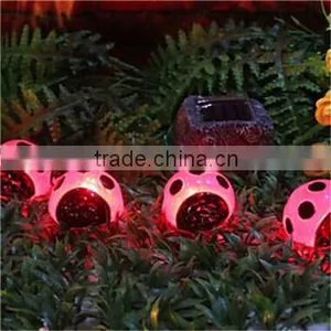 Solar Led Lights With Colorful Lights Ladybug Design New Products 2014 Solar Led Light thumbnail-1