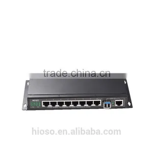 810/100M PoE Ports + 2 1000M SFP/TP Combo Uplink PoE Switch Support IEEE802.3af/at Power Over Ethernet Switch thumbnail-1