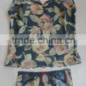 Sexy and Colorful Flower Printed Suitable Underwear for Women thumbnail-1