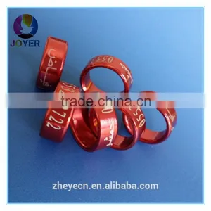 5.5/6.5/7.2/8.0/9.0 mm to 22mm Lovebird Rings and Bands With Closed Colorful Choices thumbnail-1