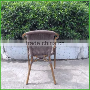 Outdoor Wicker Rattan Chair in Bamboo Looking AT-6047 1622 thumbnail-4
