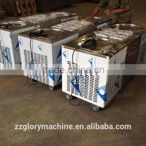 GL-F700 Multi-functional Double Pan Fried Ice Cream Making Machine thumbnail-5