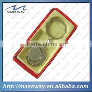 Promotional Customized Zinc Alloy 3D Moon Shape Metal Key Chain thumbnail-1